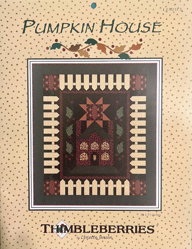 Thimbleberries Pumpkin House Quilting Kit - Arcadian Quilt Studio